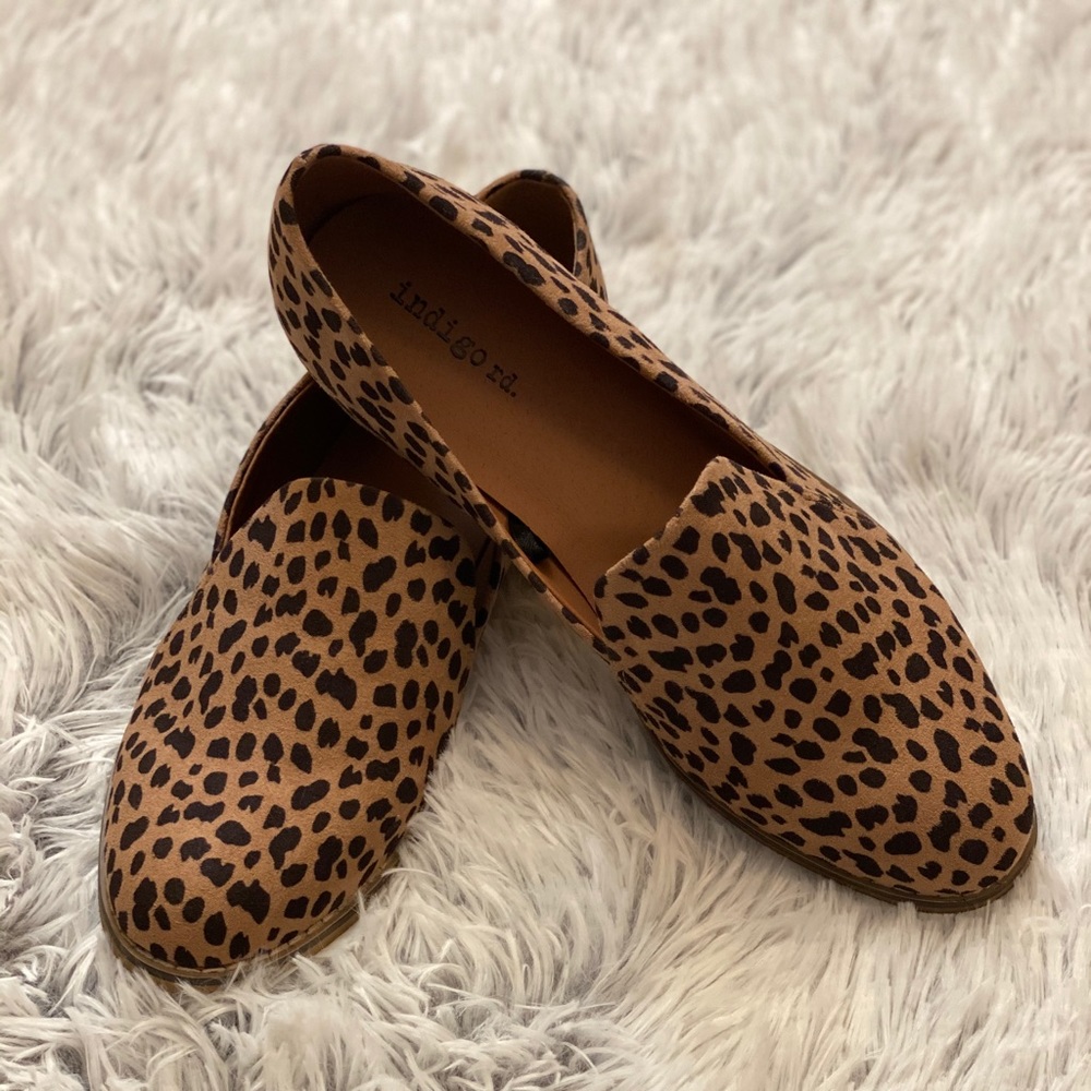 INDIGO RD. Animal Print
HOPEFUL LOAFER SHOES sz8